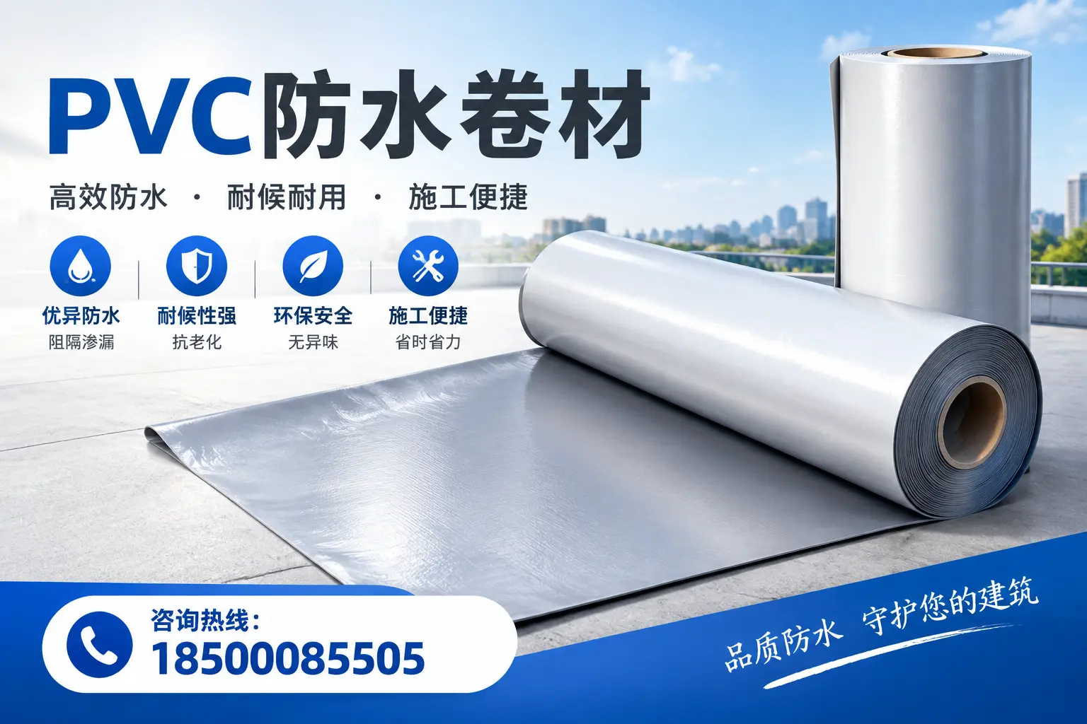 对比不同品牌PVC防水卷材的性价比，帮助果洛用户选择